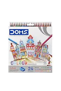DOMS Fsc 24 Shades Colour Pencil