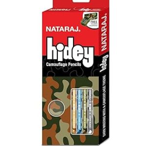 Nataraj Hidey Camouflage Pencil Camouflage, Pack of 1
