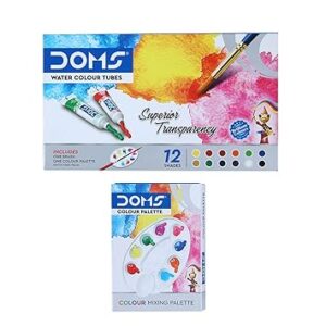 Doms 12 Shades Water Color Tube Set |