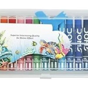 Doms 25 Shades Oil Pastel with Case | Pack of 1, Multicolor