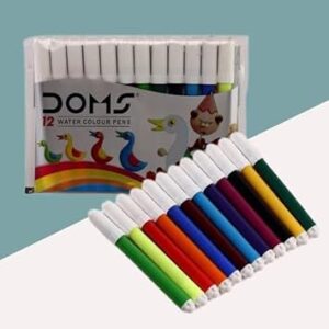 Doms 12 Shades Water Color Sketch Pens Pack of 1|