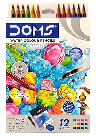 Doms 12 Shades Color Pencils | Pack of 1