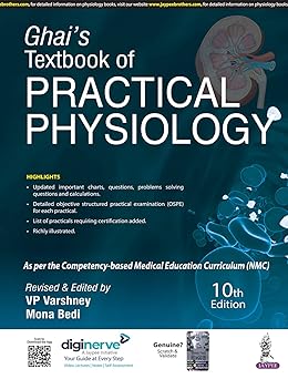 Ghai’s Textbook of Practical Physiology