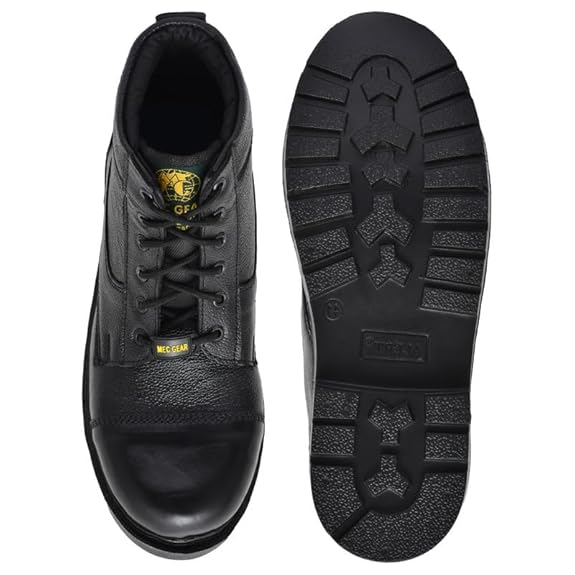 Marcino Shoes Black Leather Lace - Image 2