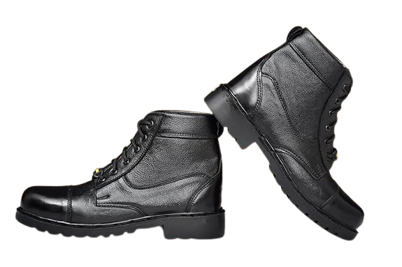 Marcino Shoes Black Leather Lace - Image 3