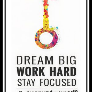 Motivational Poster ( Size-9x13") Pasting70 GSM / Non Pasting 310 GSM