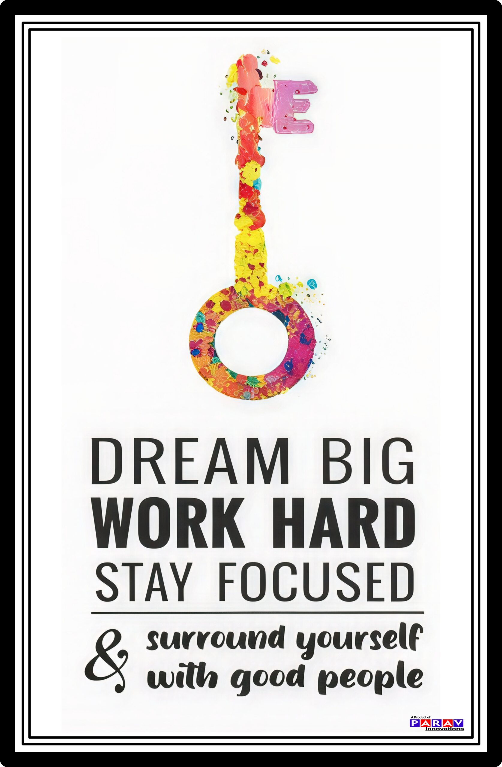 Motivational Poster ( Size-9x13") Pasting70 GSM / Non Pasting 310 GSM